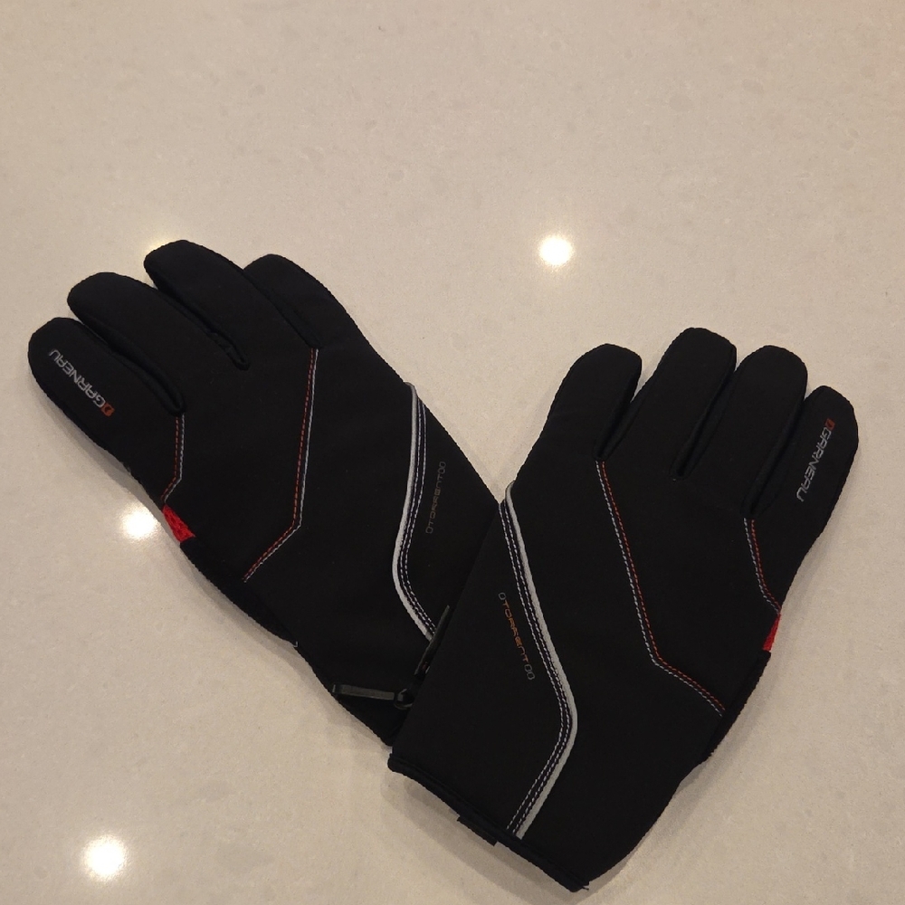 Garneau Black Cycling Gloves